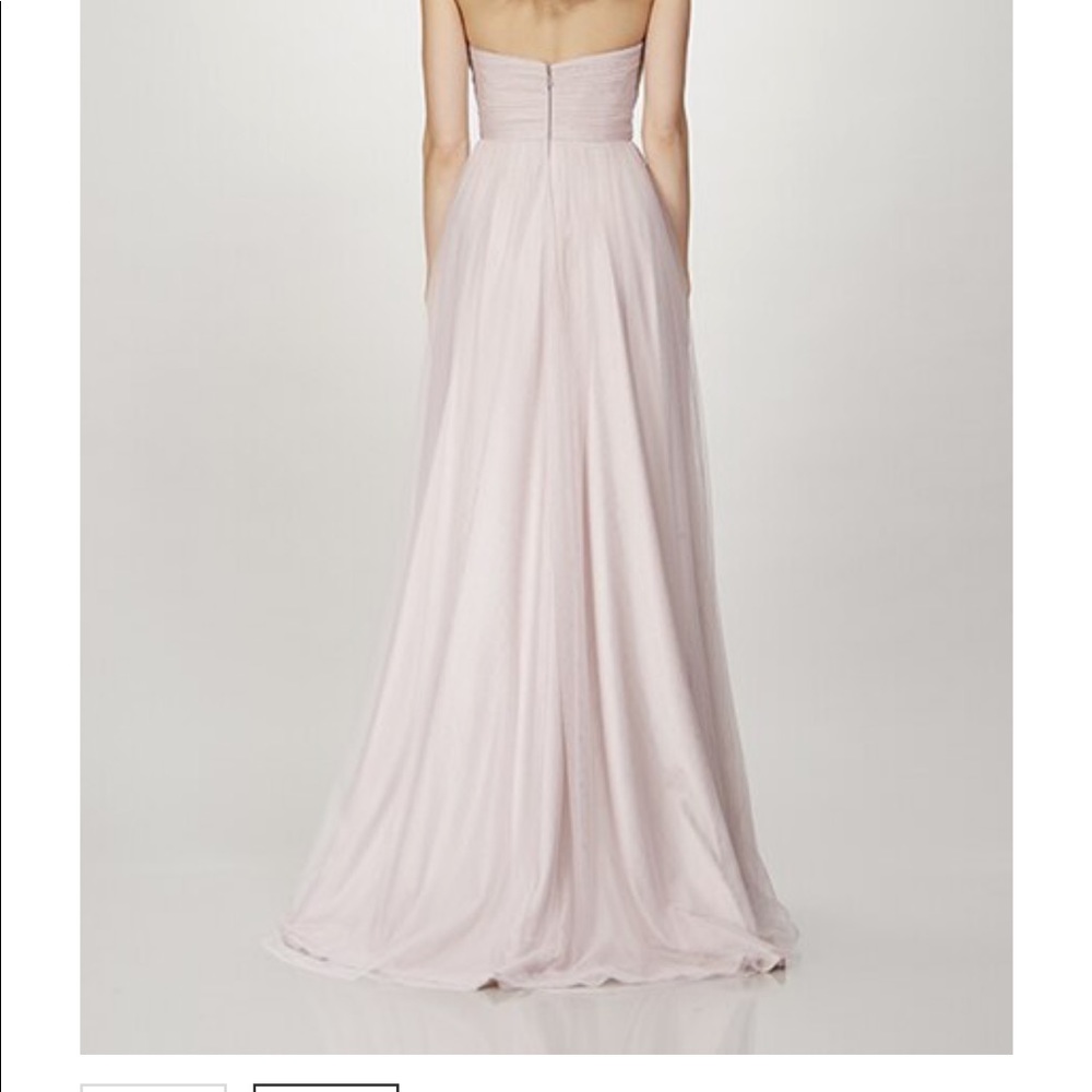 Theia bridesmaid dress rose color size 12 - Picture 3 of 3
